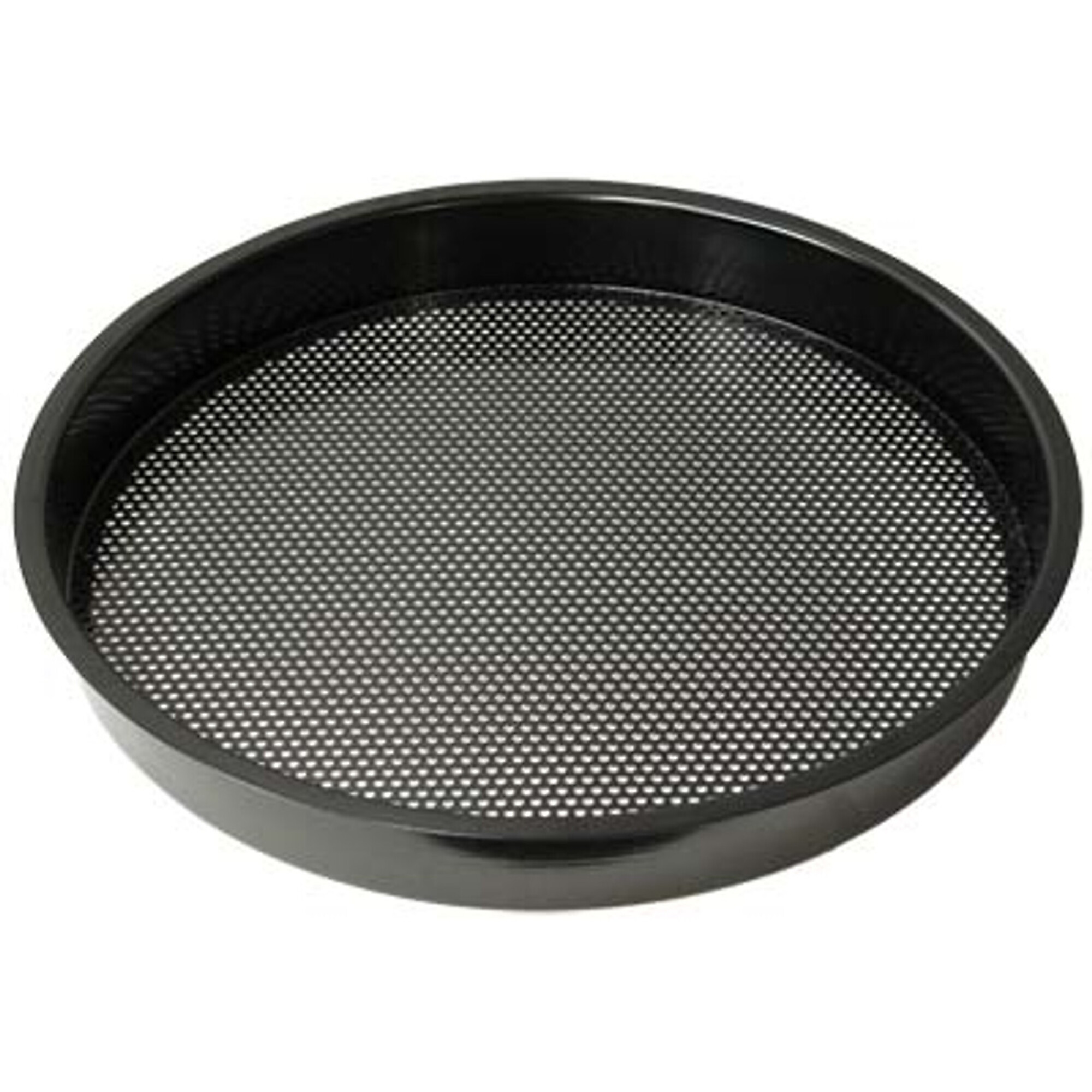 Pirate Brand Low-Profile Blast Pot Screen — 18in. dia., 1/4in. Mesh, Powder-Coated Black, Model# 888-5011-030PB